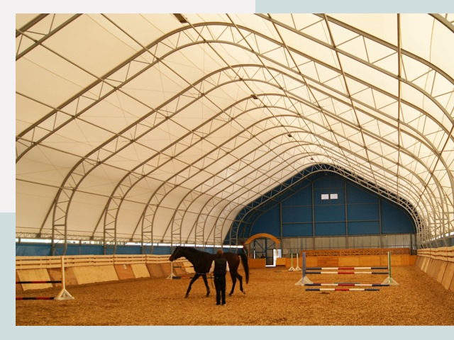 Строительство конных манежей в Лиски