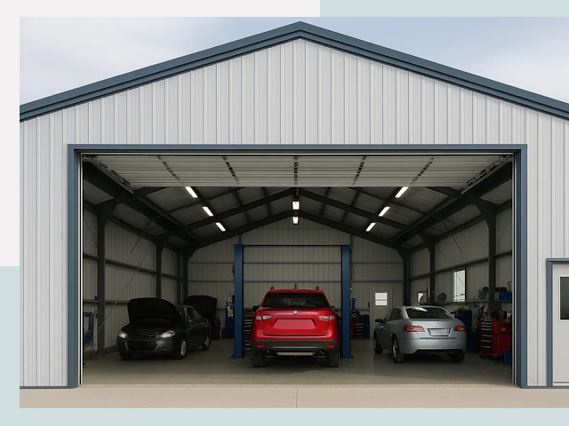 Ангары из сэндвич панелей от 656 руб. в Лиски