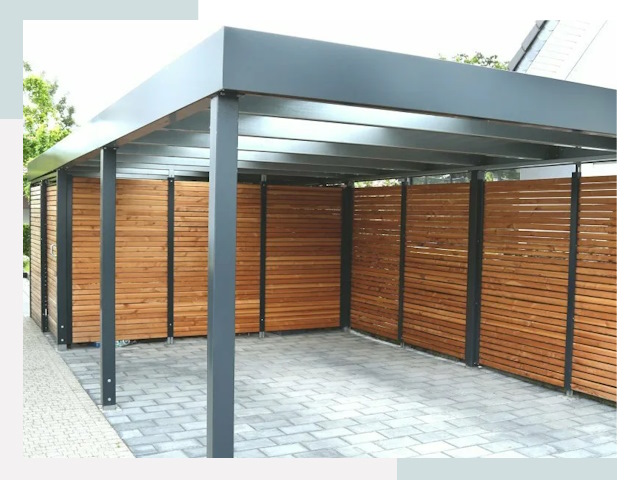 Навесы для парковки в Лиски