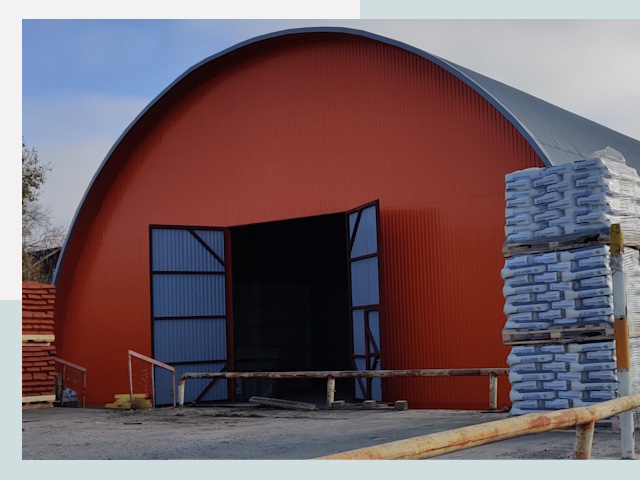 Полукруглые ангары по цене от 656 руб. в Лиски