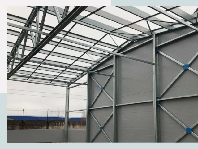 Каркасные ангары от СтальСтрой-Лск по цене от 656 руб.