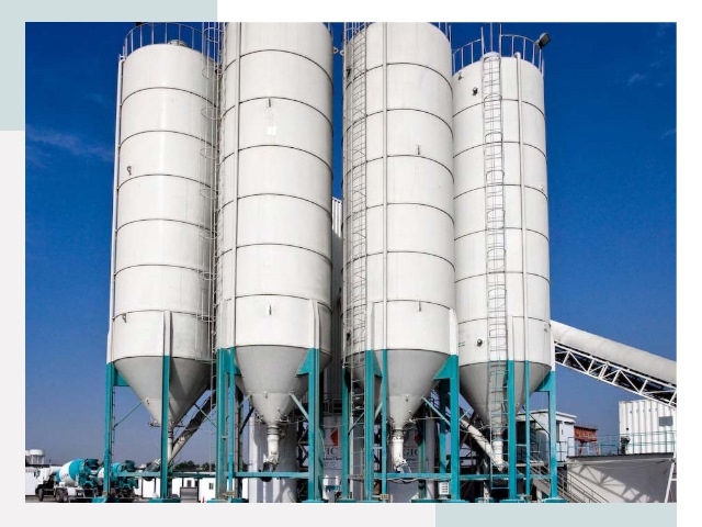 Строительство цементных силосов в Лиски