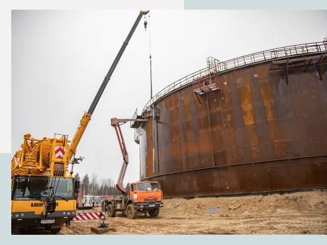 Монтаж резервуаров в Лиски от 656 руб. за м³