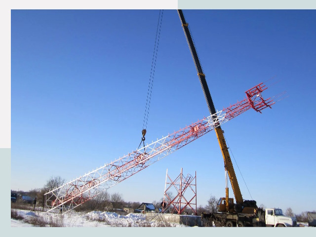 Строительство башен связи в Лиски от 656 руб.