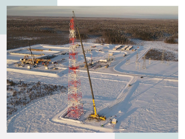 Мачты связи в Лиски