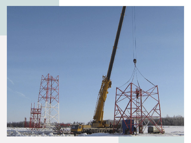 Монтаж вышек связи в Лиски