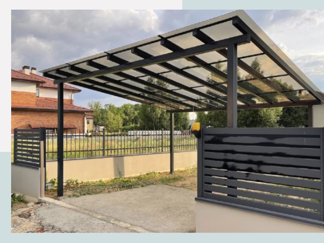 Металлические навесы в Лиски от 656 руб. за м²