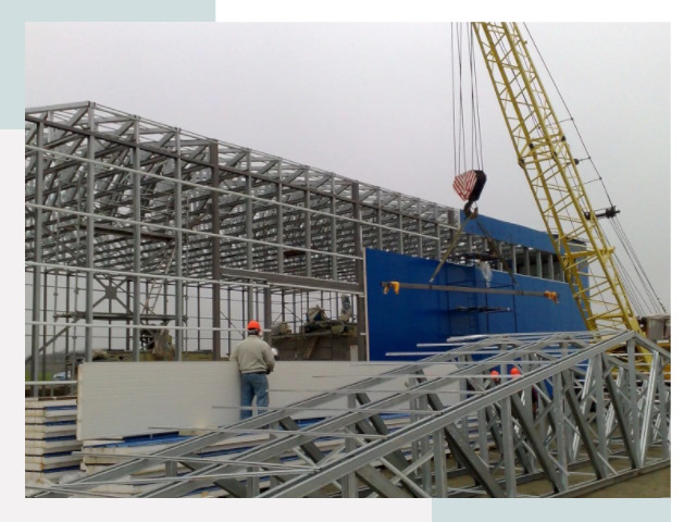 Монтаж ангаров в Лиски