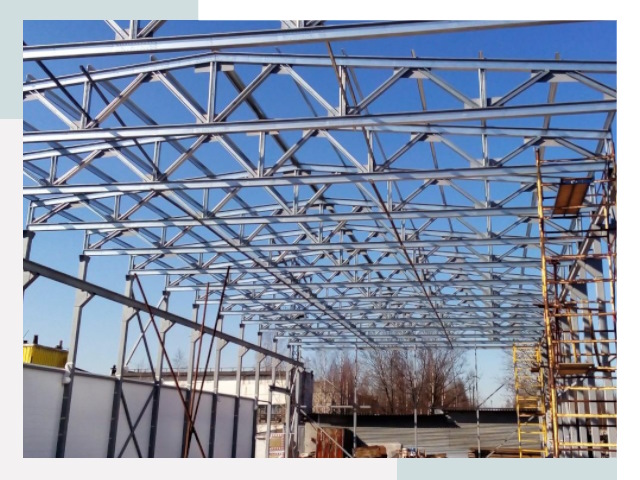 Металлокаркасы для складов в Лиски